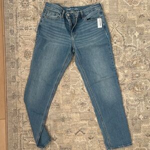 Old Navy Women's Straight Leg Blue Jeans